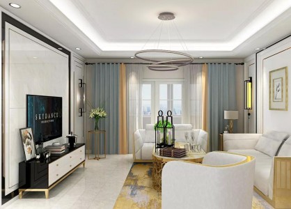 【水發(fā)潤城】125㎡現(xiàn)代輕奢